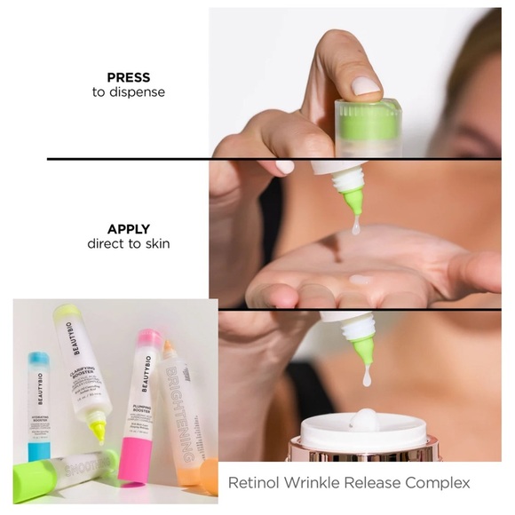 NIB BeautyBio Smoothing Booster Retinol Wrinkle Release Complex - Picture 8 of 16